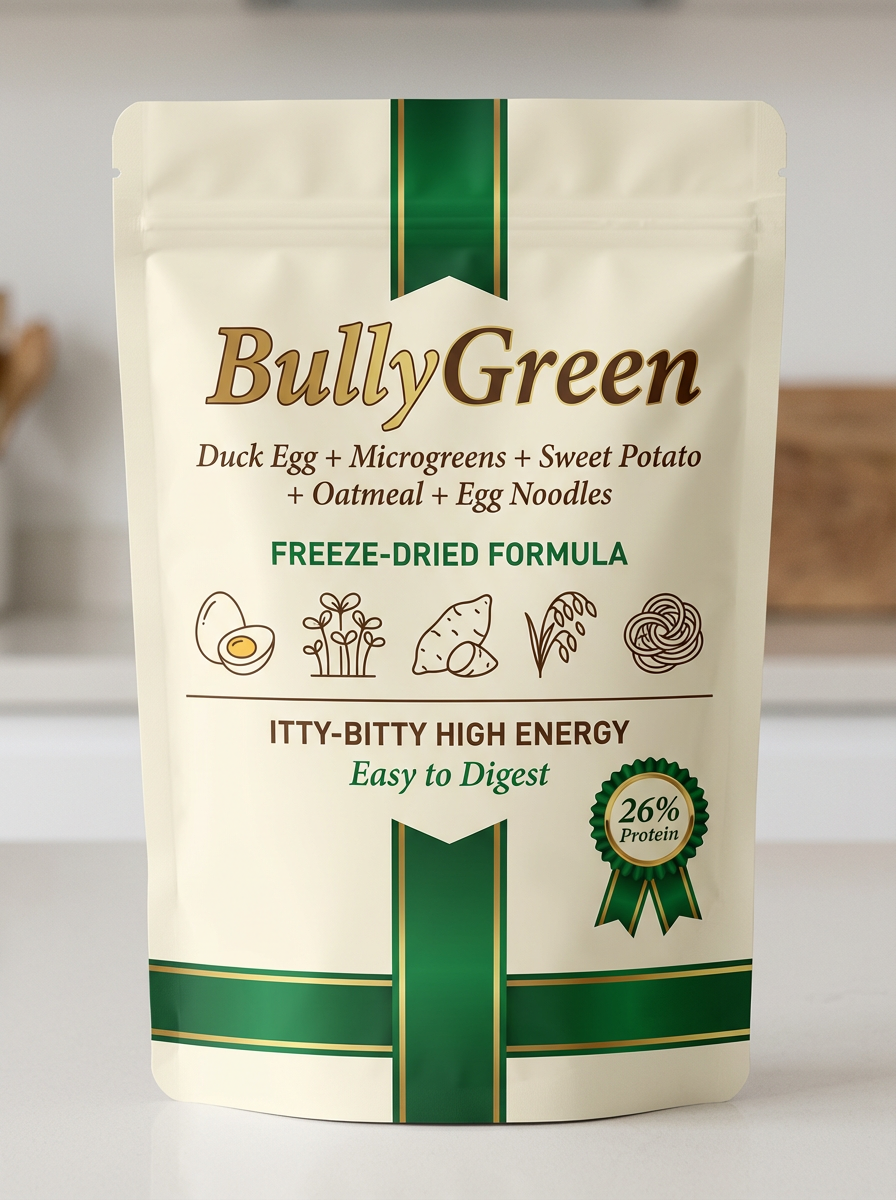 🐣 DUCK EGG PUPPY FREEZE DRIED - TINY BREED/BULLY EDITION 🐣